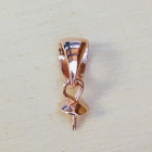 ST12 Stecköse Anhänger Silber rosé vergoldet