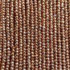 facettierte Linsen Hämatit gepresst / bedampft ca. 40 cm